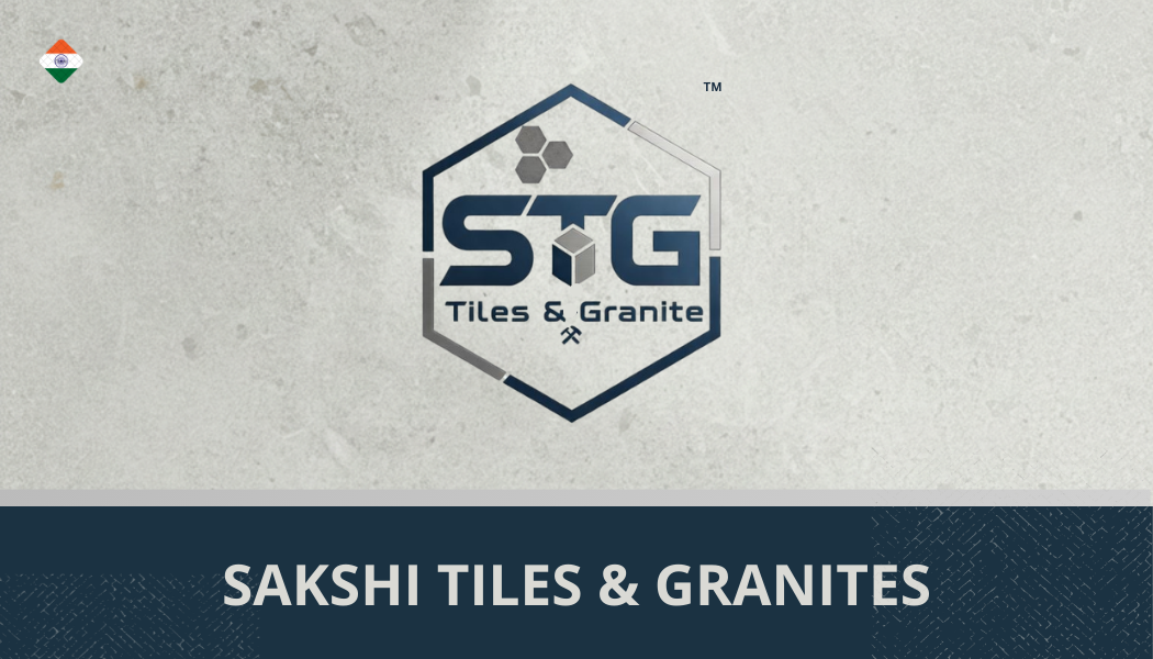 Sakshi Tiles & Granites - Business Card Front